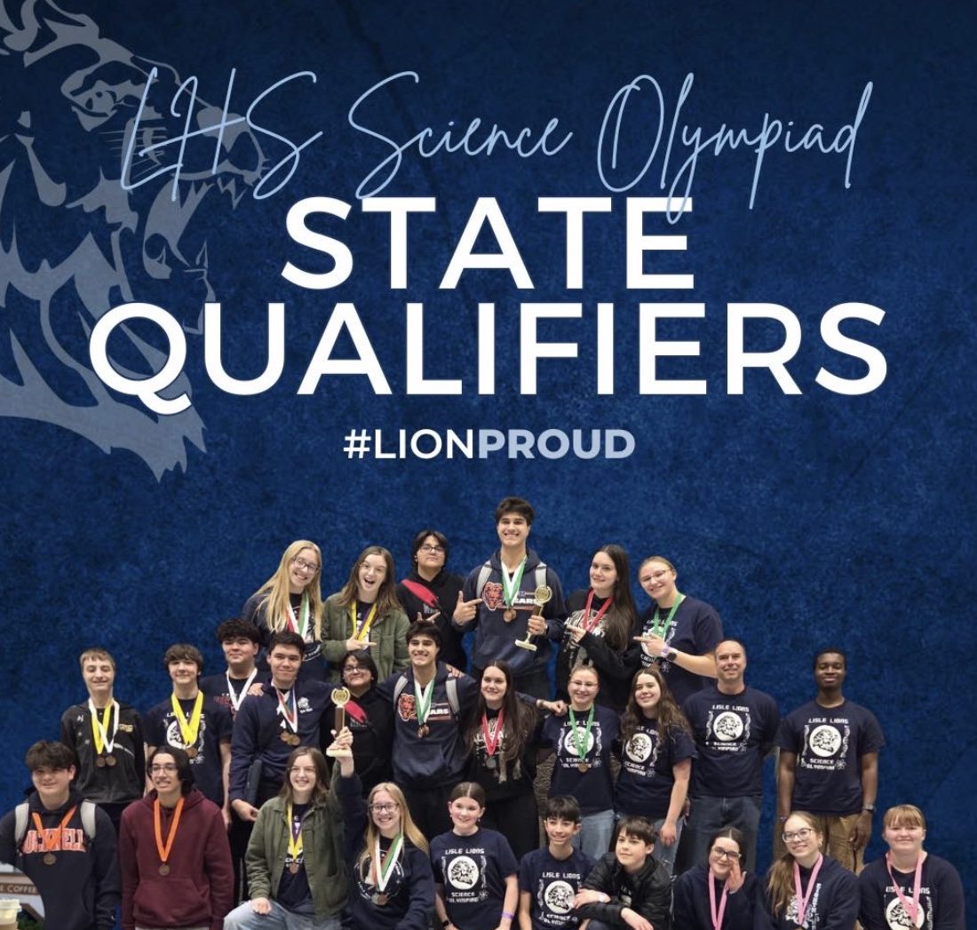 Lisle Science Olympiad Qualifies for State